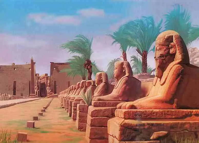 Аллея сфинксов в Луксоре Если вы соберетесь полюбоваться храмами Луксора и - фото 25