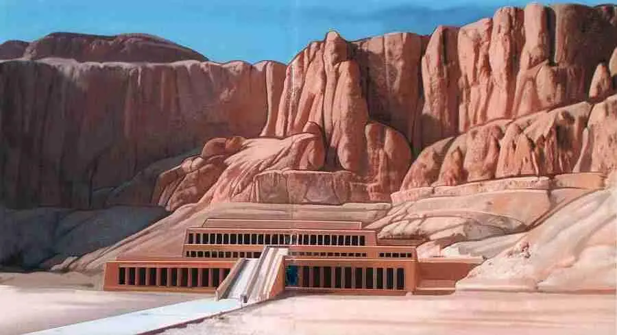 Храм царицы Хатшепсут Поскольку же фараон был воплощением бога которого - фото 28