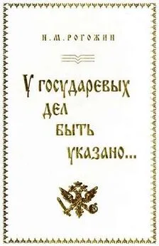 Николай Рогожин - У государевых дел быть указано...