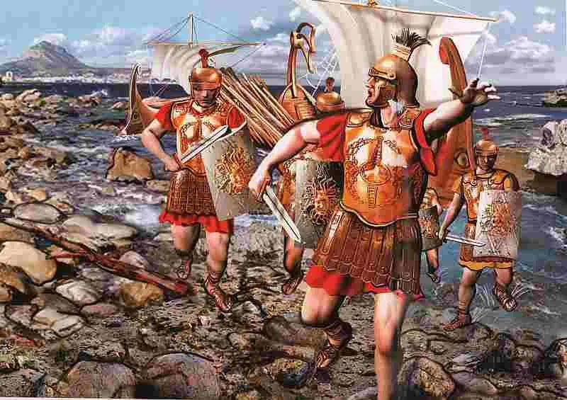 Римляне наступают Ганнибал укрылся у сирийского царя Антиоха III и убедил его - фото 17