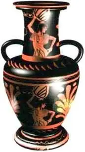 Греческая ваза Серьги римских модниц Танцующие римлянк - фото 22