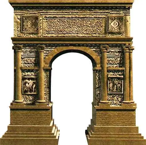 Древнеримская арка Блистательна римская архитектура которой подражают и по - фото 50