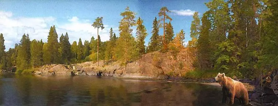 Воды в Карелии много Карельская легенда рассказывает о рекахсестрах Суне и - фото 13
