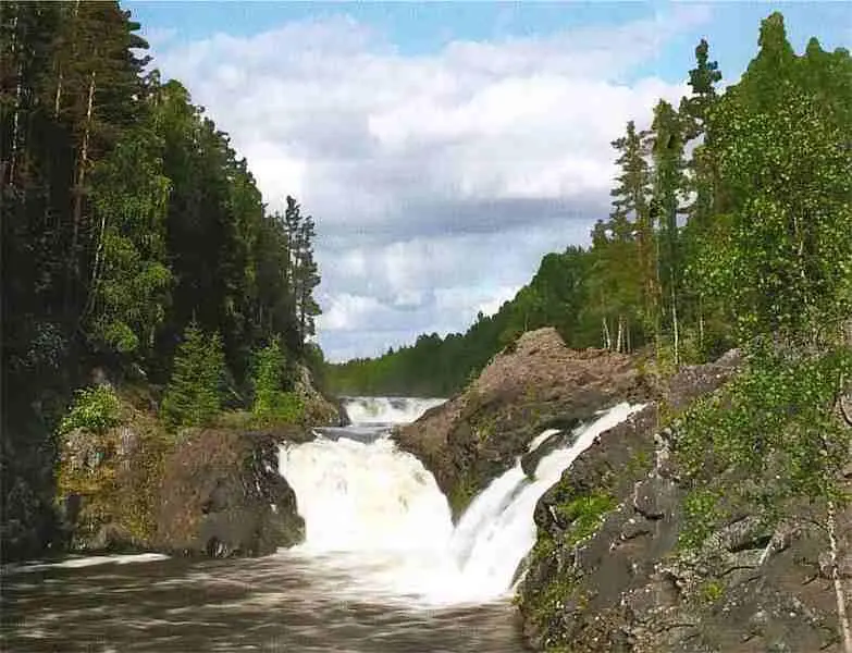 Водопад Кивач Лес на Ворскле В стародавние времена северными пределами - фото 15
