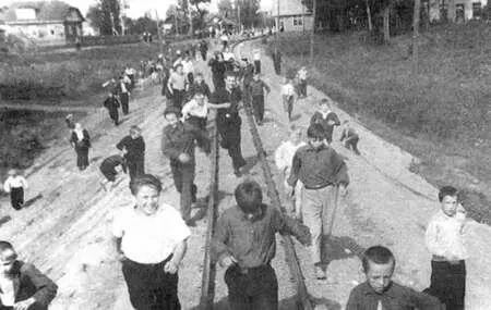 На насыпи МОЖД в Коломягах возле станции Зоопарк Фото 1950х гг из архива - фото 108