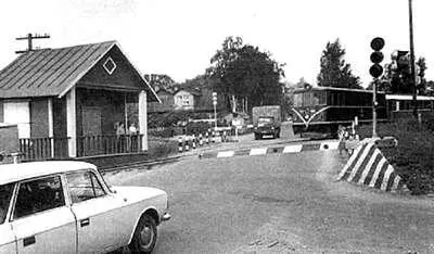 Косой переезд возле разъезда Юный Фото 1980х гг из архива АК Филиппова - фото 115