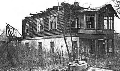 Пейзаж на Горной улице в Коломягах разруха и запустение 1998 г Фото автора - фото 141