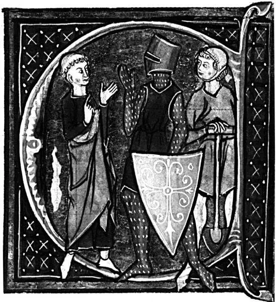 Рыцарь священник и крестьянин XIII в Миниатюра из фламандского манускрипта - фото 2