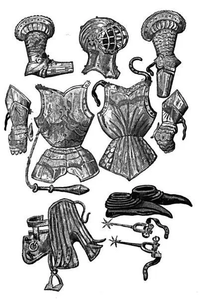 На миниатюрах из турнирной книги Иеремии Шемельса фон Аугсбурга 1598 г - фото 234
