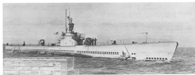 Американская подводная лодка АрчерФиш К чести моряков с японских эсминцев - фото 50