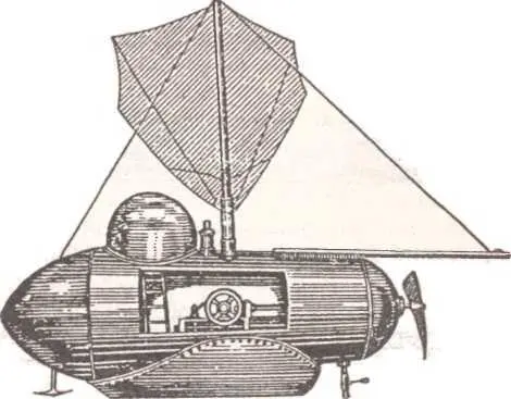 Модель подводной лодки Фультона Наутилус Deutsches Museum Мюнхен ил - фото 245