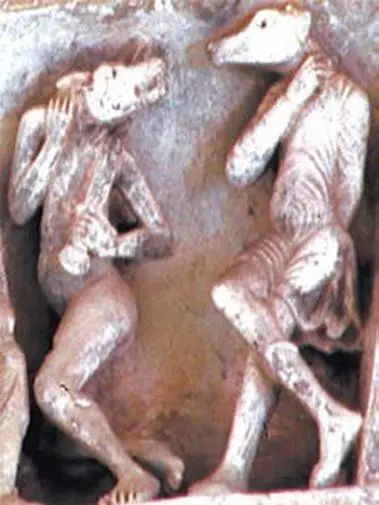 Рис 2 Кинокефалы на тимпане аббатства СенМадлен в Везеле Франция XIXII - фото 45