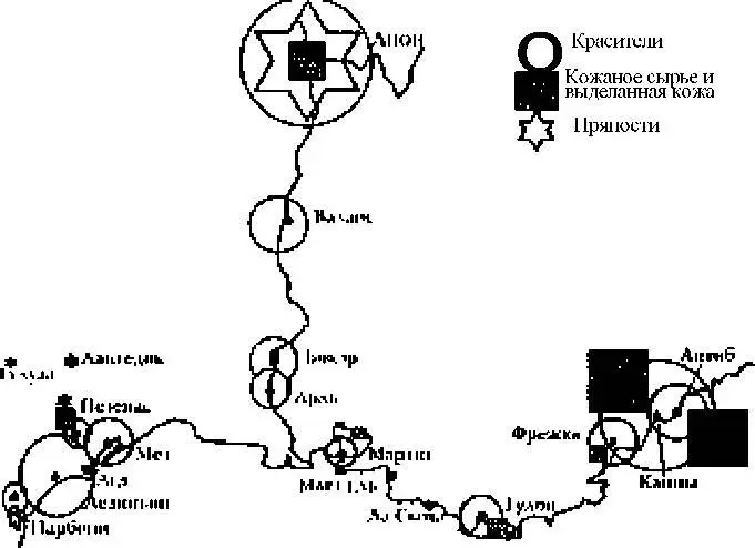 21 Марсель и французский внутренний рынок в 1543 году Указанные величины - фото 23