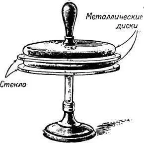 Рис 7 Заряд металлического диска лежащего между стеклянными пластинками - фото 8