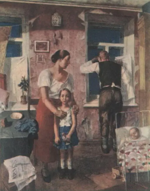 К С ПетровВодкин 1919 год Тревога 1931 ДЕМЬЯН БЕДНЫЙ 18831945 35 - фото 3