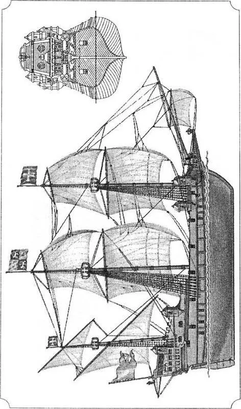 Шведская каравелла 1560 г Шведское военное судно Васа 1628 г - фото 89