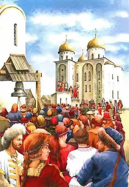 Новгородское вече Церковь СпасаНередицы - фото 41