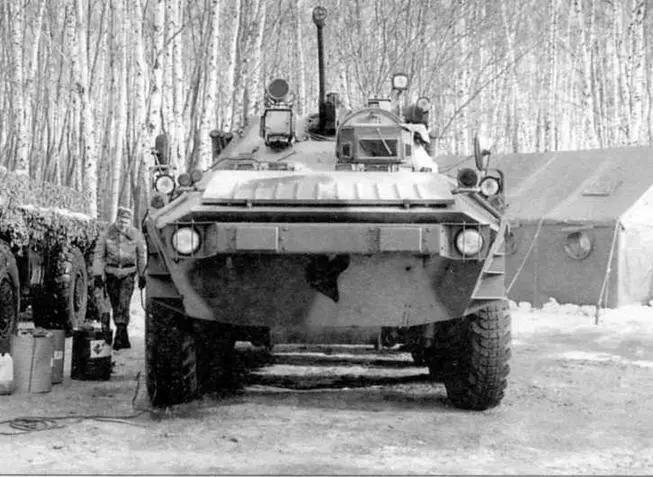 Доработанный вариант БТР90 на выставке военной автомобильной техники в 21 НИИ - фото 128