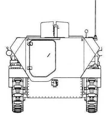 Вид сзади Базовая серийная модификация бронетранспортера получила обозначение - фото 12