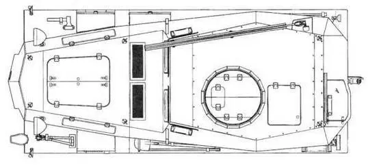 SdKfz253 вид сверху Машина командиров взводов и батарей штурмовой - фото 8