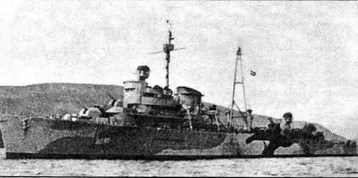 Крейсер ПВО Jacob van Heemskerck вскоре после вступления в строй в 1941 году - фото 58