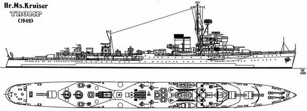Во время модернизации в Сиднее весной 1943 года вместо директоров MkIII - фото 76