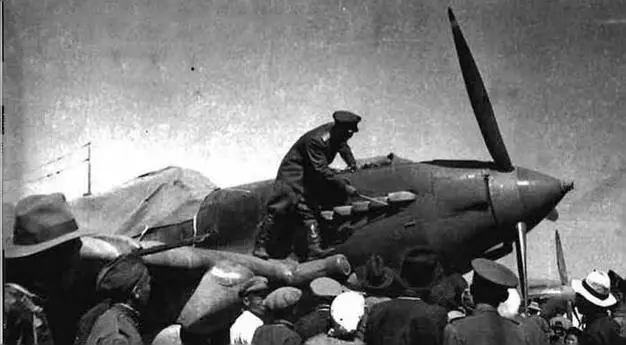 Штурмовики Ил2 ВВС МНР конец 1940х гг Во время боев на ХалхинГоле к - фото 59