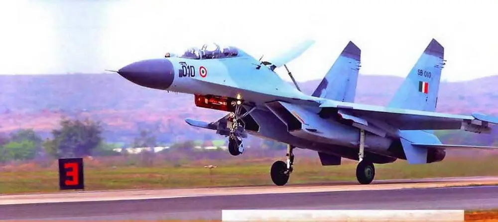 Истребитель Су30МК без ПГО на учениях Соре India 2004 Американские - фото 92