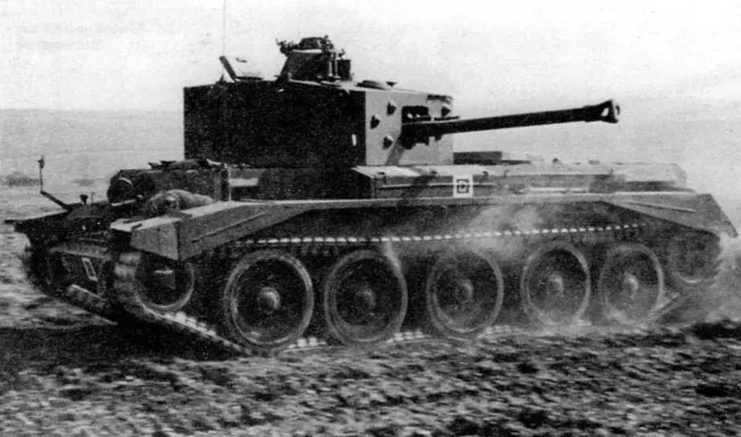 Танк Cromwell V из состава Гвардейской танковой дивизии во время учений - фото 19