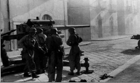 Тяжелое 88мм зенитное орудие Пушки подобного типа в начале сентября 1944 года - фото 12