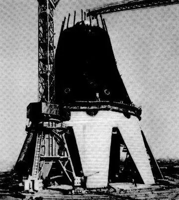 Шлем башни почти готов1965 г Непреклонная воля Московской городской - фото 27