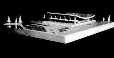 Система АБВ арки балки висячие Верхние перекрытия держатся на вантах Макет - фото 42