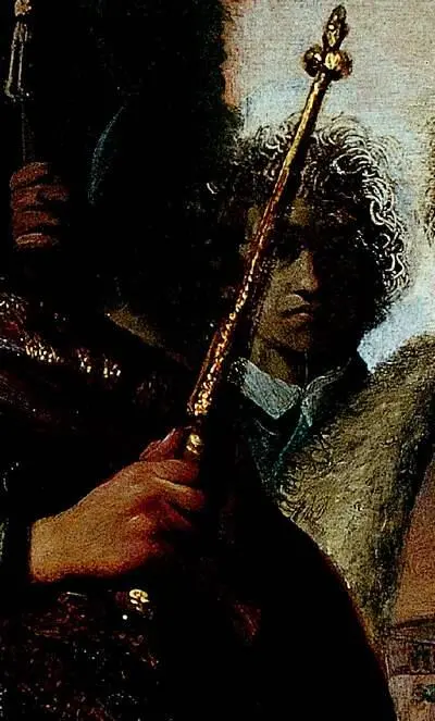 Рембрандт ван Рейн Картина на исторический сюжет фрагмент Итак эта сцена - фото 81