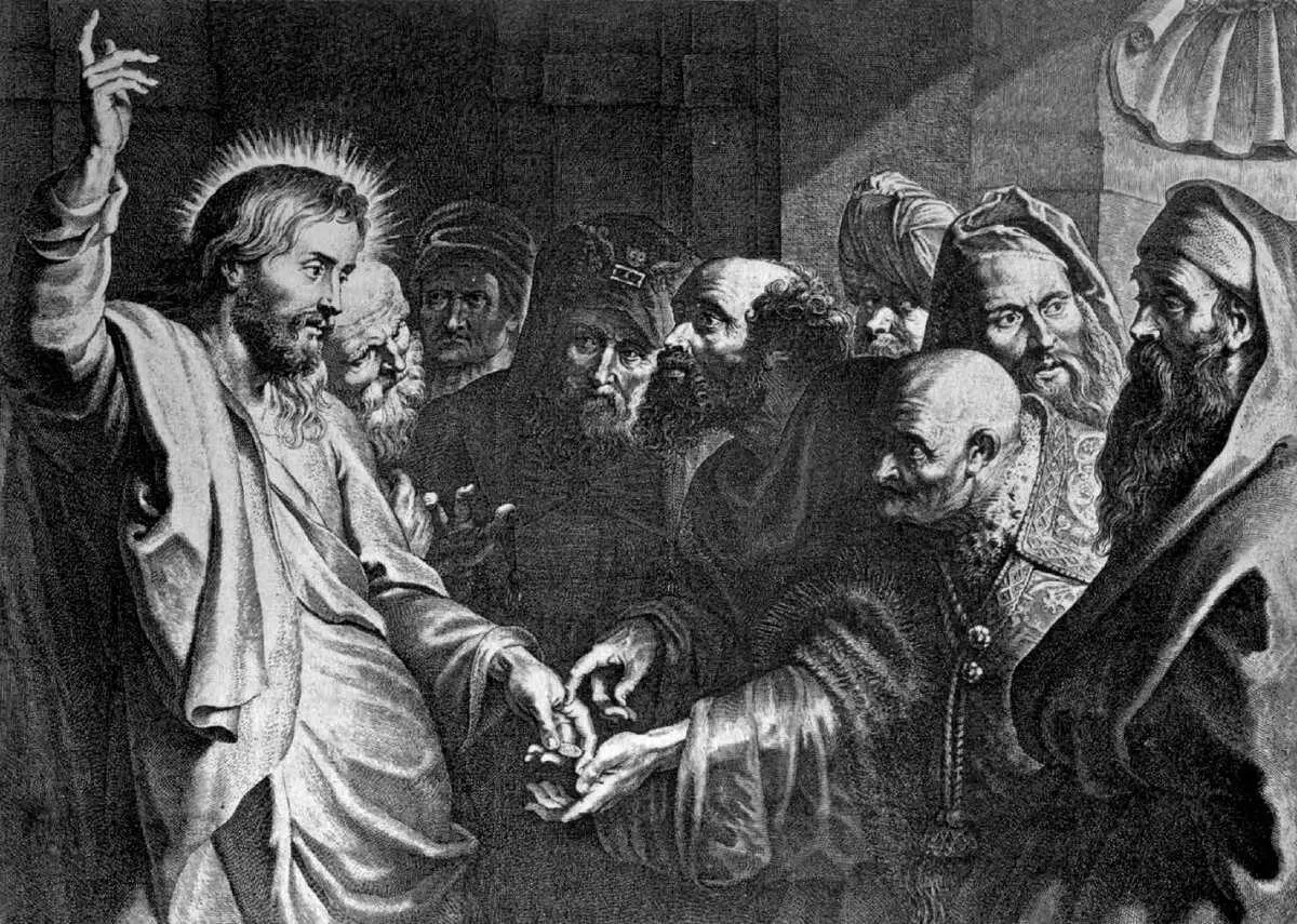 Лукас Ворстерман по оригиналу Питера Пауля Рубенса Денарий кесаря Ок 1621 - фото 149