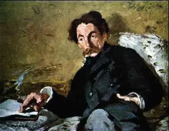 С Малларме Портрет работы Э Мане 1870е гг Сын чиновника получил - фото 343