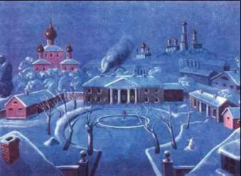 Эскиз декораций к спектаклю по комедии А В СуховоКобылина Свадьба - фото 495