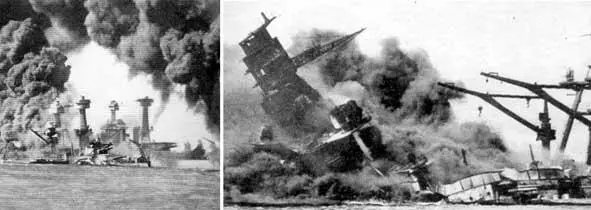 7 декабря 1941 г База ПерлХарбор Броненосный флот США А ведь в США не было - фото 12