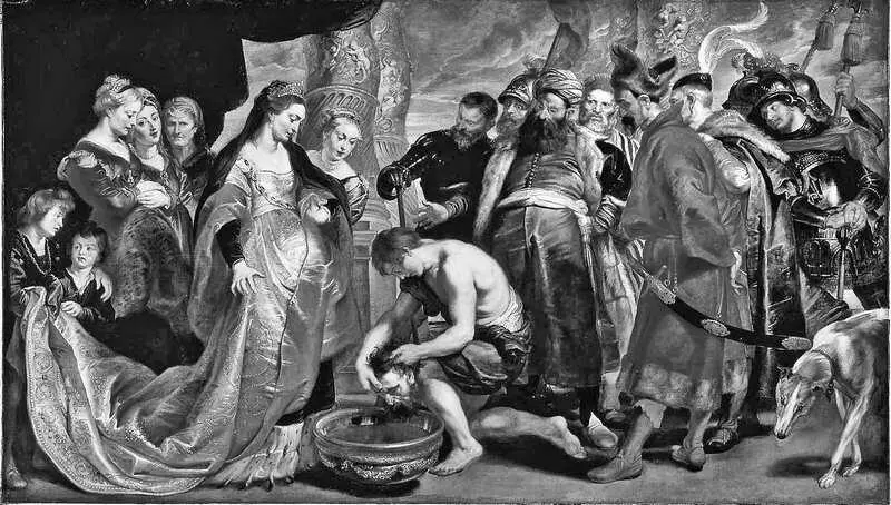 П Рубенс Царица Томирис перед головой Кира Ок 1622 г 212 Узнав об участи - фото 45