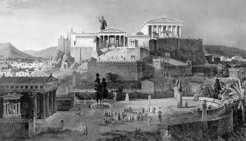 Л фон Кленце Афинский Акрополь 1846 г 139 Здесь я вынужден высказать - фото 154