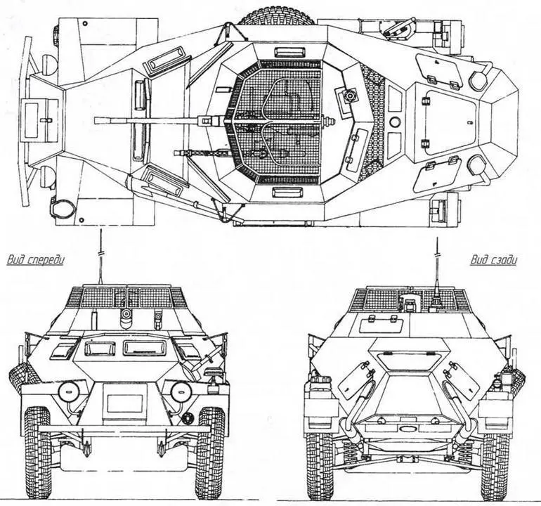 SdKfz222 На прототипах устанавливались старые пулеметы MG13 но серийные - фото 14