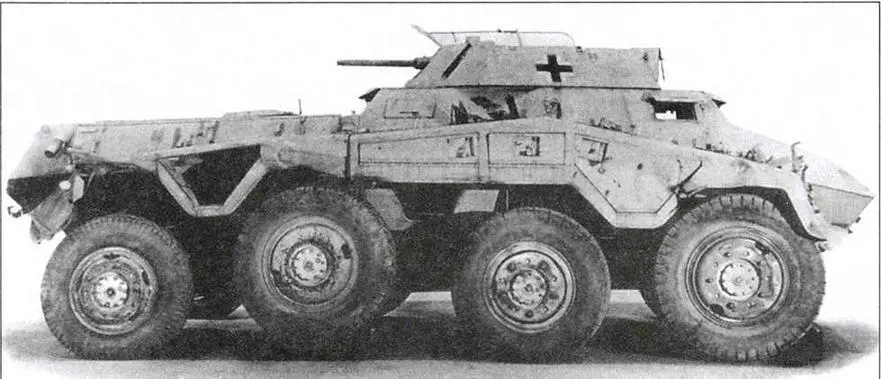 Тяжелый бронеавтомобиль SdKfz2341 Первые два прототипа представили - фото 49