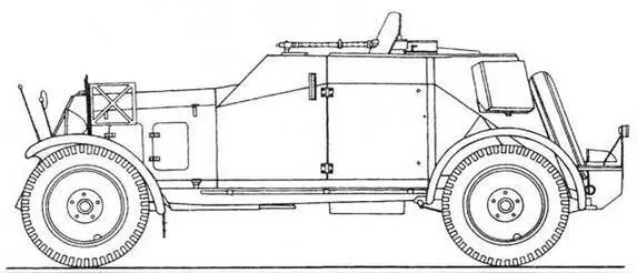 Kfz13 Kfz14 Бронеавтомобили Kfz13 и Kfz14 второй в колонне на - фото 6