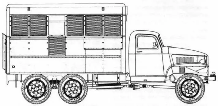 Мастерская М18 на шасси GMC CCKW353 Командир 159й стрелковой дивизии - фото 117