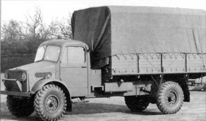 Грузовой автомобиль Bedford OYD Получила Красная Армия и некоторое количество - фото 131