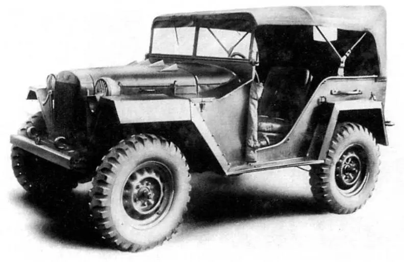 Автомобиль ГАЗ67 В конце 1943 года был разработан опытный образец автомобиля - фото 27