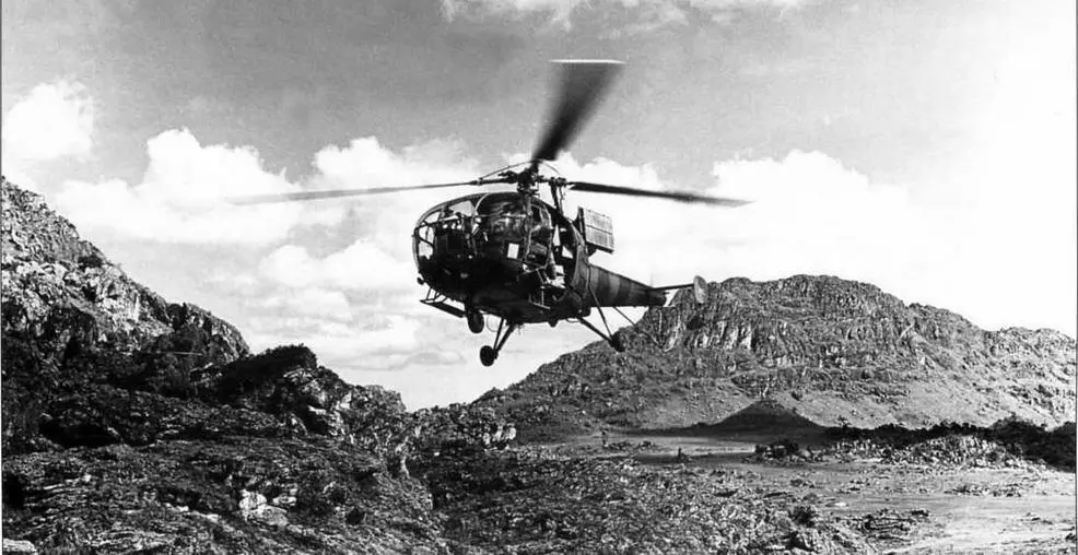 Родезийский вертолет Алуэтт III Однако наиболее кардинальной модификацией - фото 67