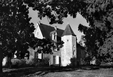 В этом замке Chateau de la Salle владельцы которого пожилая пара висит - фото 77