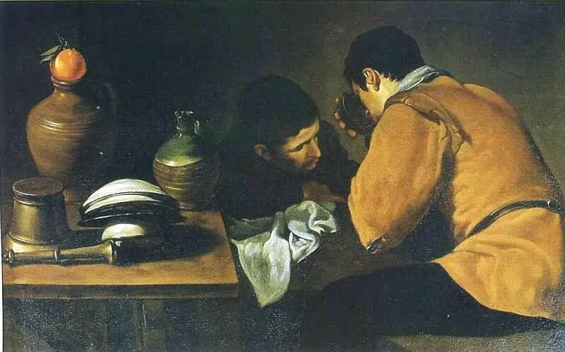 Внизу Двое юношей у стола Около 1618 Молодого художника кроме - фото 5