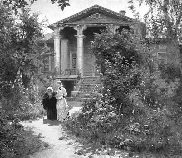 Бабушкин Сад Художник В Поленов 1878 г Антония засмеялась Нет - фото 38