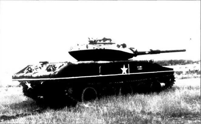 Опытный образец танка Шеридан вооруженный 105мм пушкой ЕХ35 Танк Шеридан - фото 49